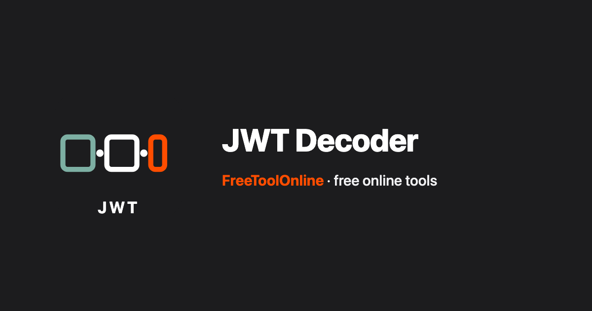 JWT Decoder - Header & Payload Viewer - Free Tool Online